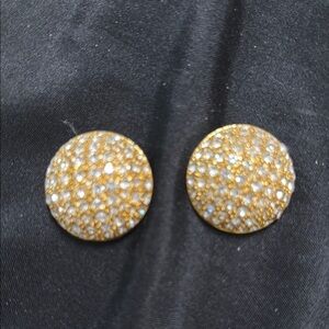 Elegant Gold Stud Earrings